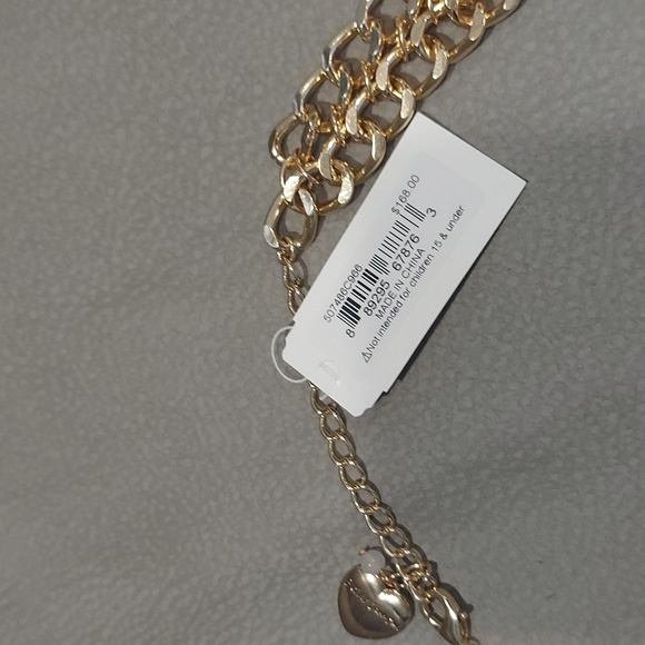 BETSEY JOHNSON THINK  PINK SWEETHEART CANDY STATEMENT NECKLACE - Picture 6 of 7